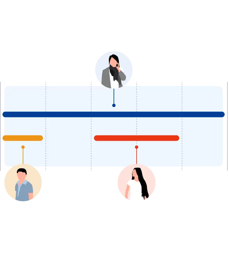 必要な人材を必要なだけ「柔軟」に対応できます