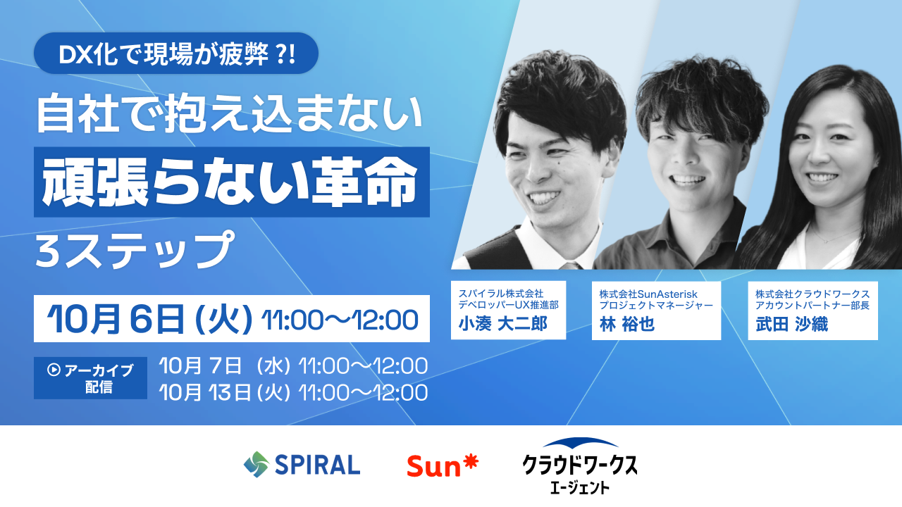 DX化で現場が疲弊？！ 自社で抱え込まない「頑張らない」改革3ステップ
